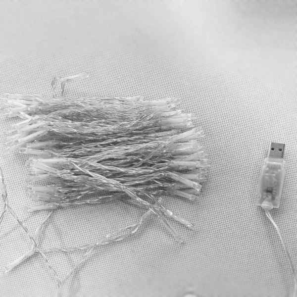 Декоративная гирлянда ILD100W-C-USB светодиодная (LED) 100 ламп 10 м 