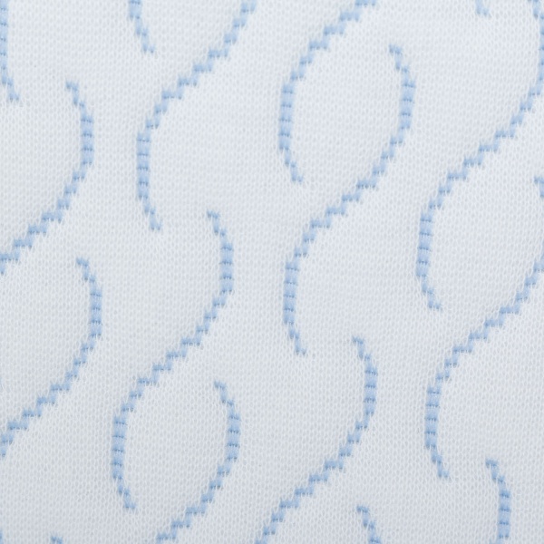 Подушка ортопедическая Волна Luna 30x50 белый