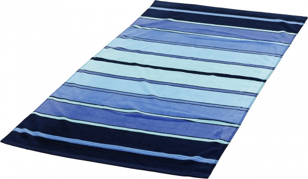 Рушник пляжний Blue Stripes 71x147 см різнокольоровий Luna 