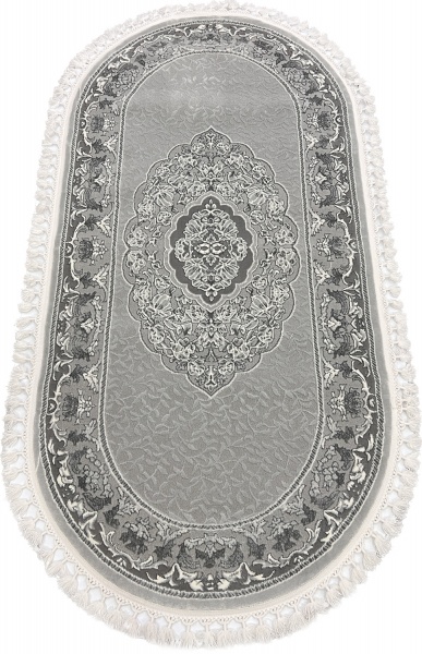 Ковер Art Carpet BONO 198 P56 gray О 200x290 см 