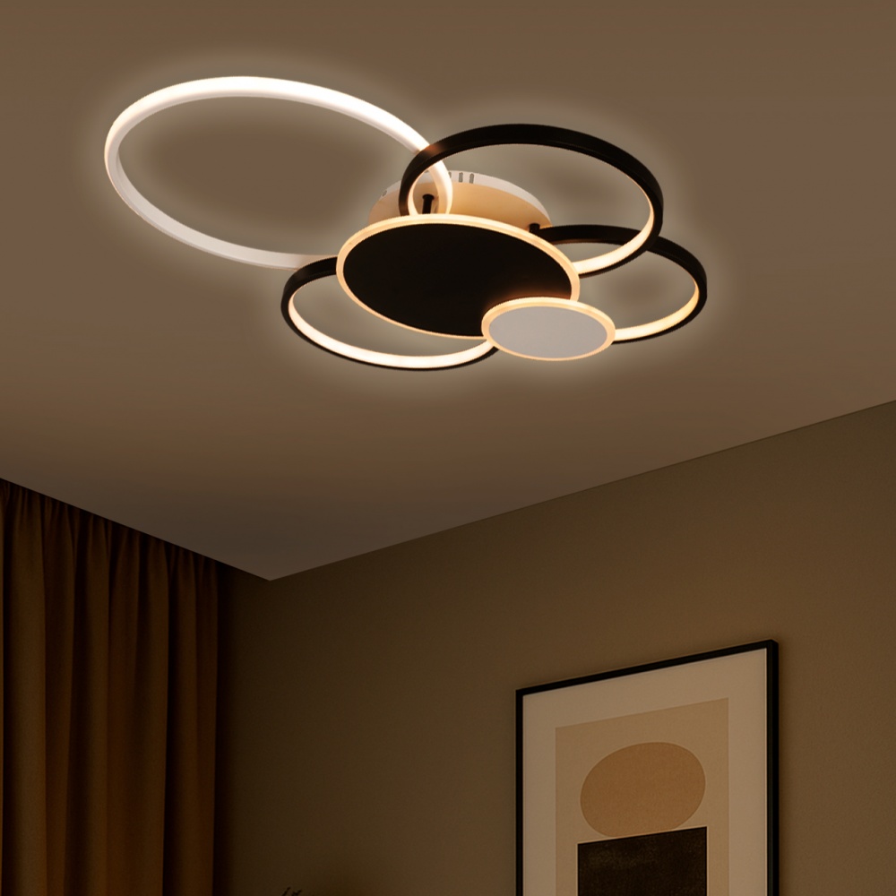 Люстра светодиодная Eurolamp Inca черный LED-LR-100-M25