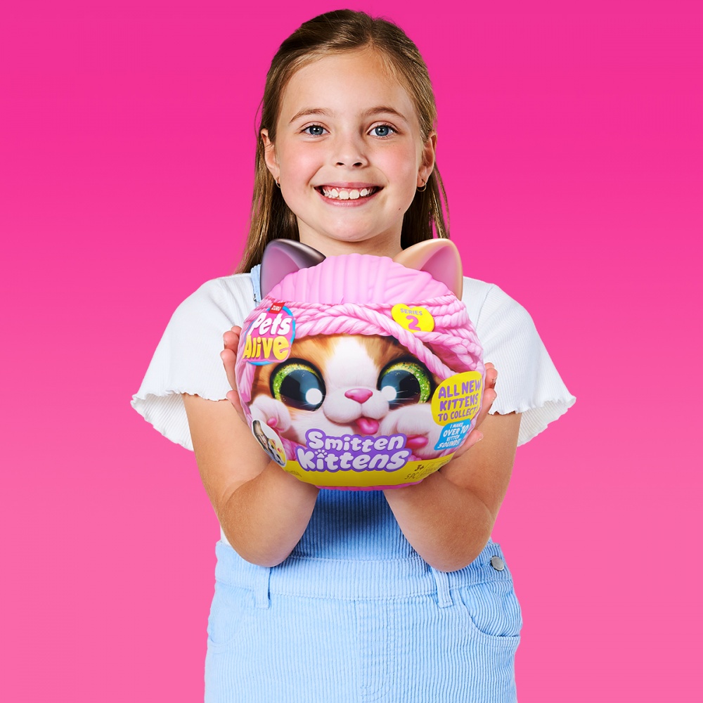 Інтерактивний ігровий набір Pets & Robo Alive S2 Грайливі кошенята 9568