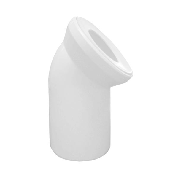 Коліно каналізаційне внутрішнє Європласт АБУ 110 мм 45°