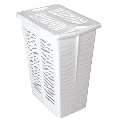 Корзина для белья прямоугольная BranQ Зебра 30 л