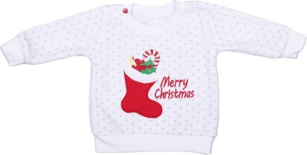 Комплект для новорожденных Фламинго Звезды белый с серым р.68 479-522-4 