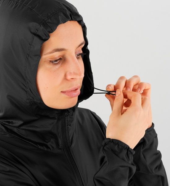 Куртка Salomon AGILE HZ MID LC1153100 S черный