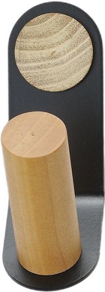 Гачок ALL(I)-1MB чорний/дерево