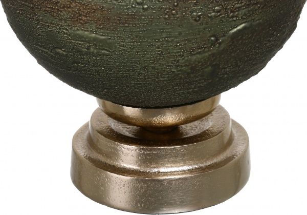 Ваза стеклянная шампань 15х24 см PANACHE