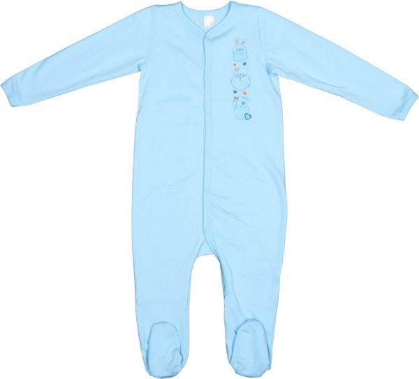 Комбинезон детский для мальчика Татошка р.74 голубой м15206гол 