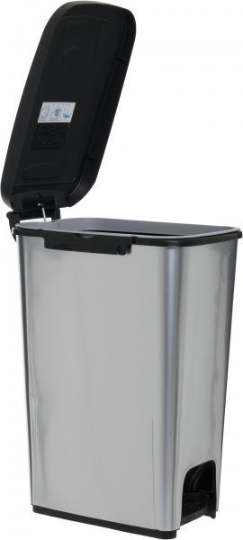 Ведро для мусора Mazzei Allubin Метал лук 16 л серый/металлик 10,8091