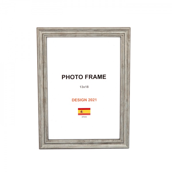 Рамка для фото 1 фото 13х18 см сірий бетон 