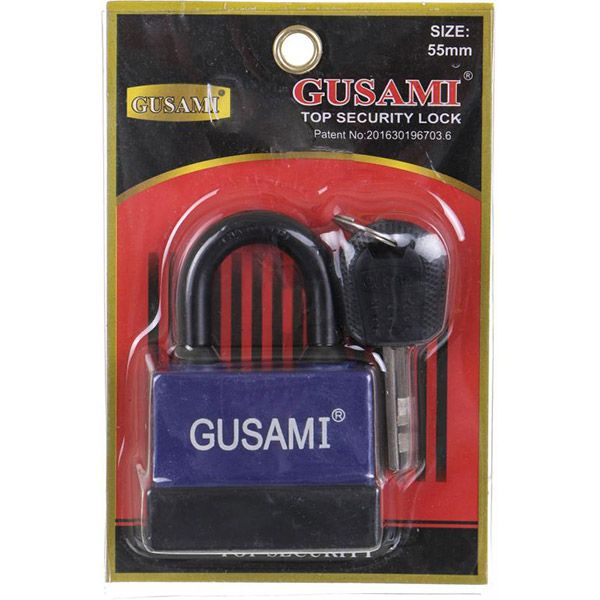 Замок навісний Gusami влагостойкий 55 відкритий (амбарний)