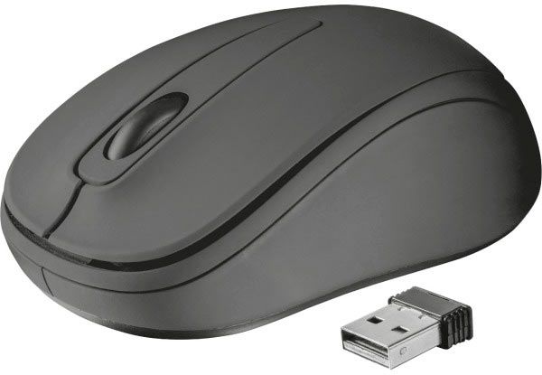 Мышь Trust Ziva Wireless Compact mouse 21509 black 