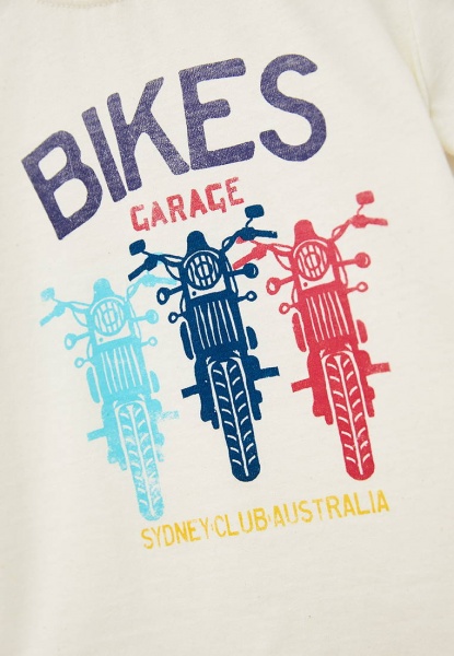 Футболка для мальчиков Роза р.92 молочный 210110 