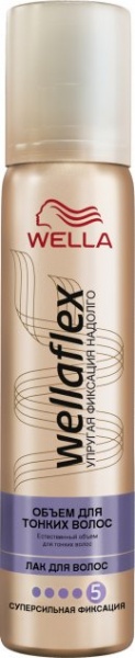 Лак для волос Wellaflex Объем для тонких волос суперсильной фиксации 75 мл