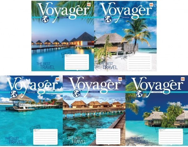 Комплект тетрадей Yacht 24 листа в клетку 20 шт. YES