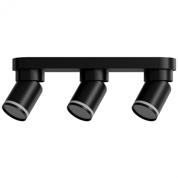 Спот Hopfen SPOT-133-3 PRIME BK 3xGU10 черный 