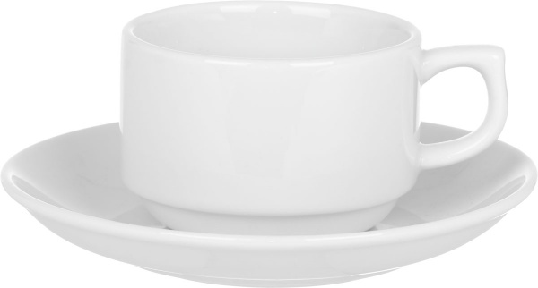 Чашка с блюдцем Horeca 180 мл (F0996+F0998-6) Alt Porcelain