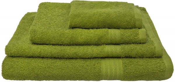 Рушник Косичка 50x90 см оливковий Simi 