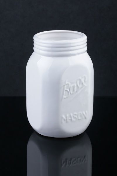 Ваза Прованс 11,5х11,5х20 см біла Eterna