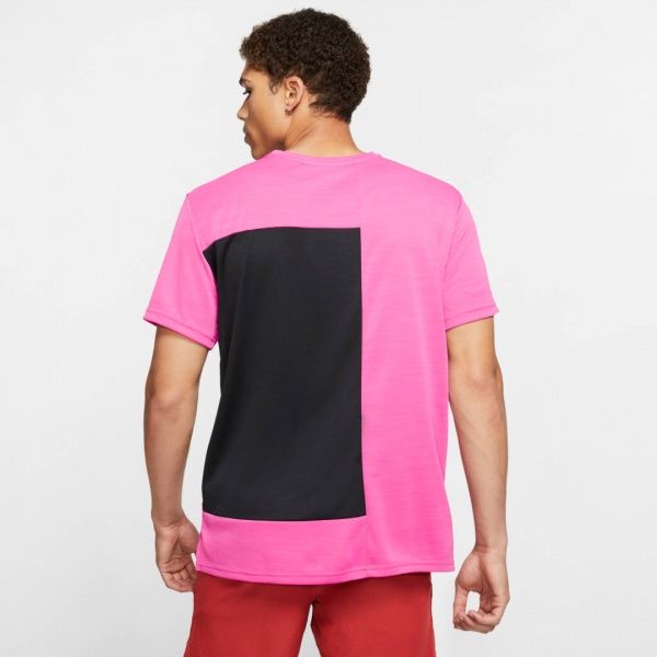 Футболка Nike M NK DRY SUPERSET SS PX GFX CJ4617-601 2XL рожевий