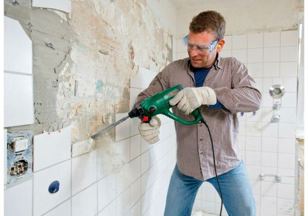 Перфоратор Bosch PBH 2100 RE + набор буров Promoline-SDS-PIus 06033A9303