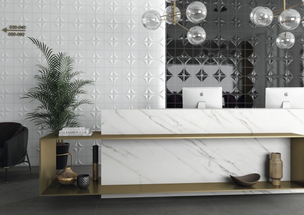 Плитка Cifre Vertex Curve Turquoise 15x15 