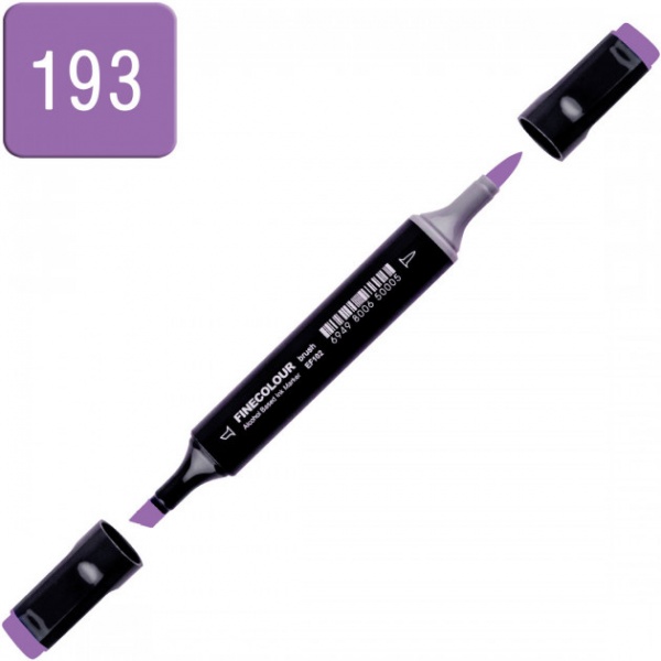 Маркер спиртовой FINECOLOUR EF102-193 темный сиреневый 