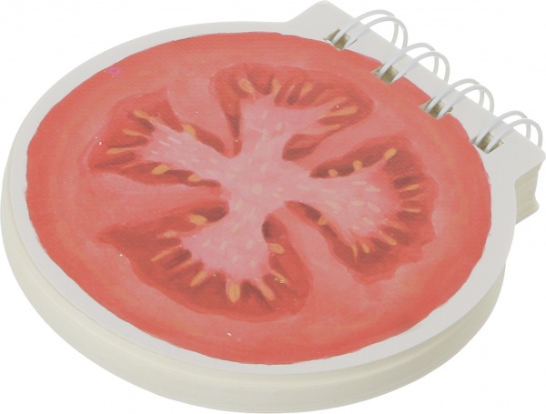 Блокнот дитячий овочі 9,3х9,3см 109 аркушів LG-21866