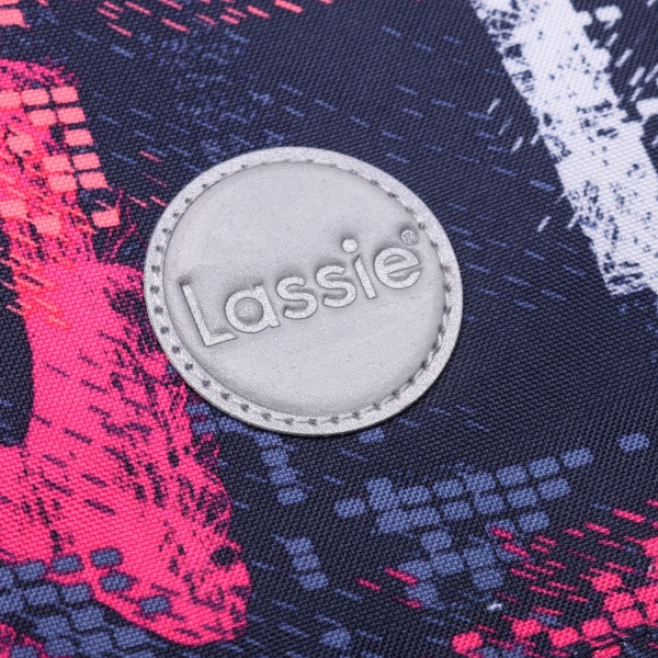 Комплект детской одежды для девочек Reima 4681 фуксия-темно-синий рост 122 с принтом 723732.9 