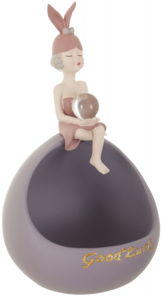 Статуетка Чаклунка 17х17,5х30 см фіолетова