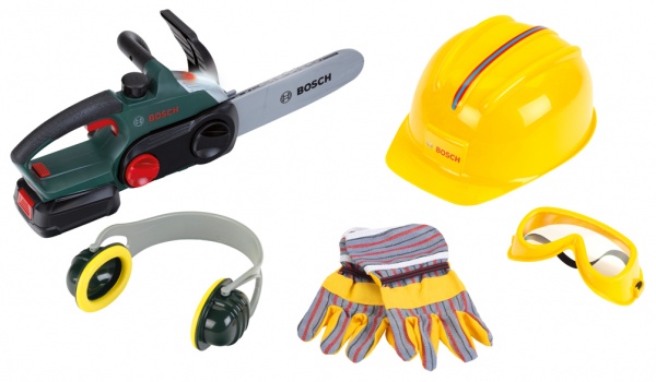 Игрушечный набор Klein Цепная пила с оборудованием Bosch 8532