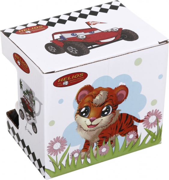 Чашка с колесами 400 мл Helios