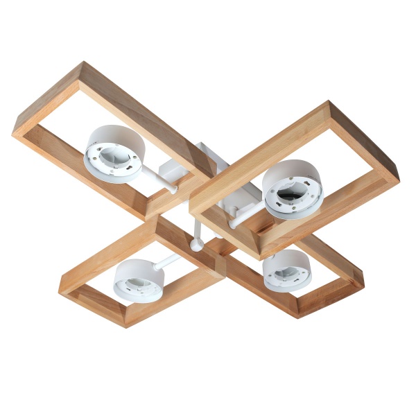 Люстра потолочная Светкомплект CADRE 4xGX53 белый 