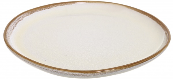 Тарелка обеденная Glaze Rim 20 см 2 сорт Bella Vita