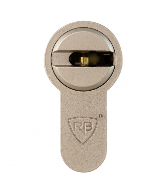 Цилиндр RB-LOCKS KEYLOCX 31x31 ключ-вороток 62 мм никель сатин