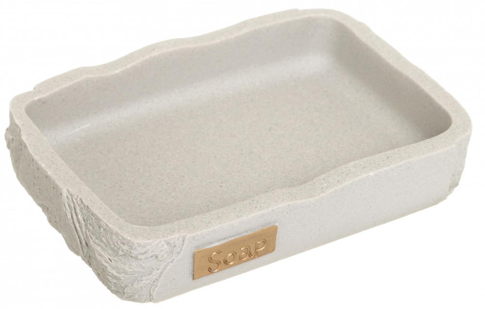 Мыльница Luna GOVERLA серый RE1416BA-SD