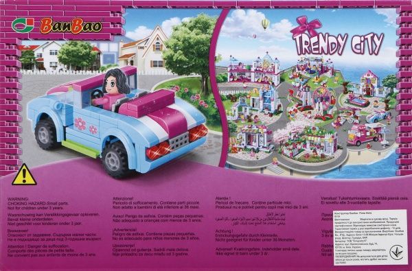 Конструктор BanBao Пляж Авто