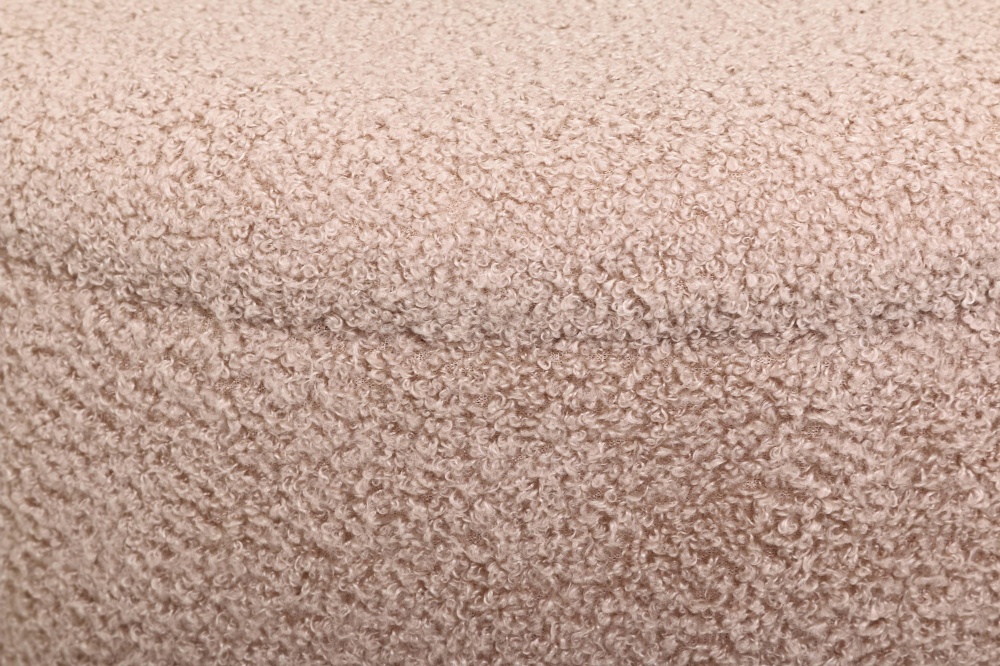 Скриня-пуф Sensio зі спинкою для зберігання Nest 450х625х450 мм айворі (HS15-CH08E)