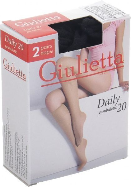 Гольфи жіночі Giulietta Daily gambaletto р. one size чорний 1 шт. 