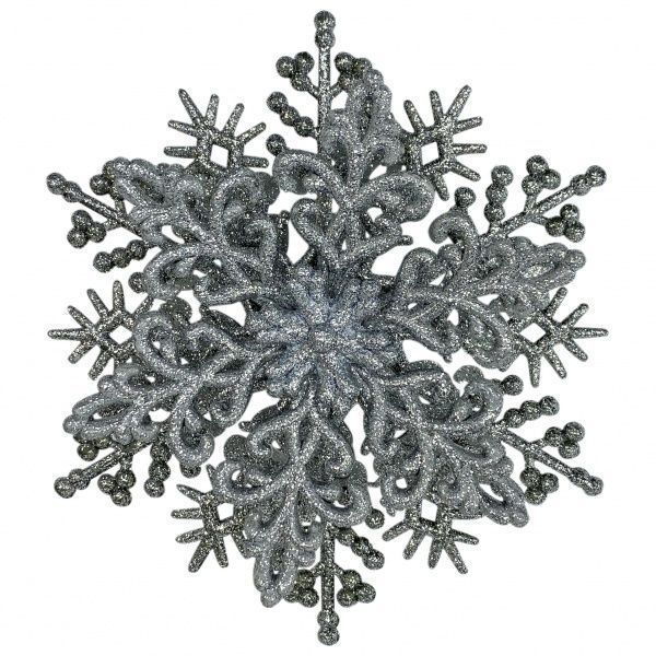 Подвеска MISLT Снежинка обьемная Классика CB000-4 7 см
