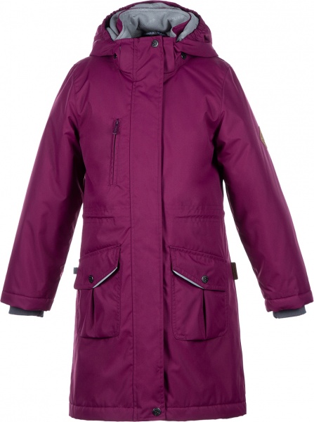 Куртка-парка для дівчинки HUPPA Mooni р.134 бордовий 80034 