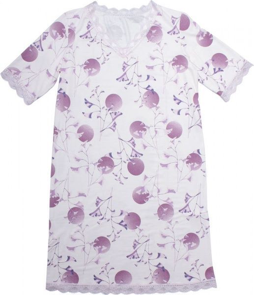 Ночная рубашка Roksana Euphoria 882/60286 р. L белый с розовым 