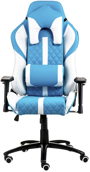 Крісло Special4You Extreme Race E6064 блакитний/білий 