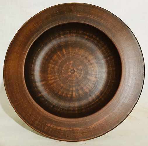 Тарілка обідня гладенька 25 см Український гончарний посуд