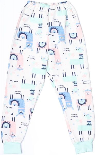 Піжама для дівчаток Татошка р.104 білий із блакитним 102202 