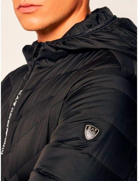 Куртка EA7 WOVEN DOWN JACKET 8NPB07-PNE1Z-1200 M чорний