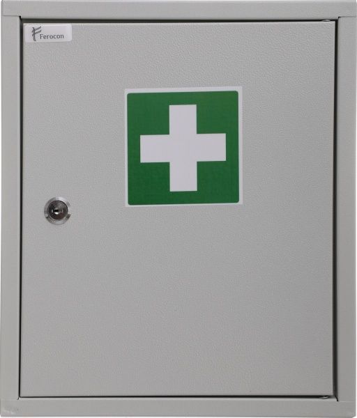 Металлический шкаф медицинский АП-1-01 с одной полкой 