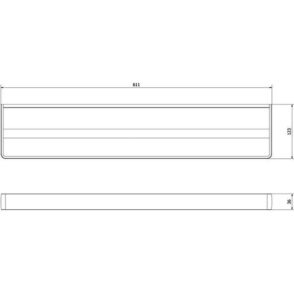 Тримач для рушника Haceka Aline P 1194614