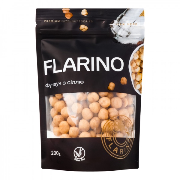 Фундук жареный Flarino с солью 200 г 